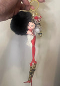 Betty Boop Junk Keychain/ Bag Charm